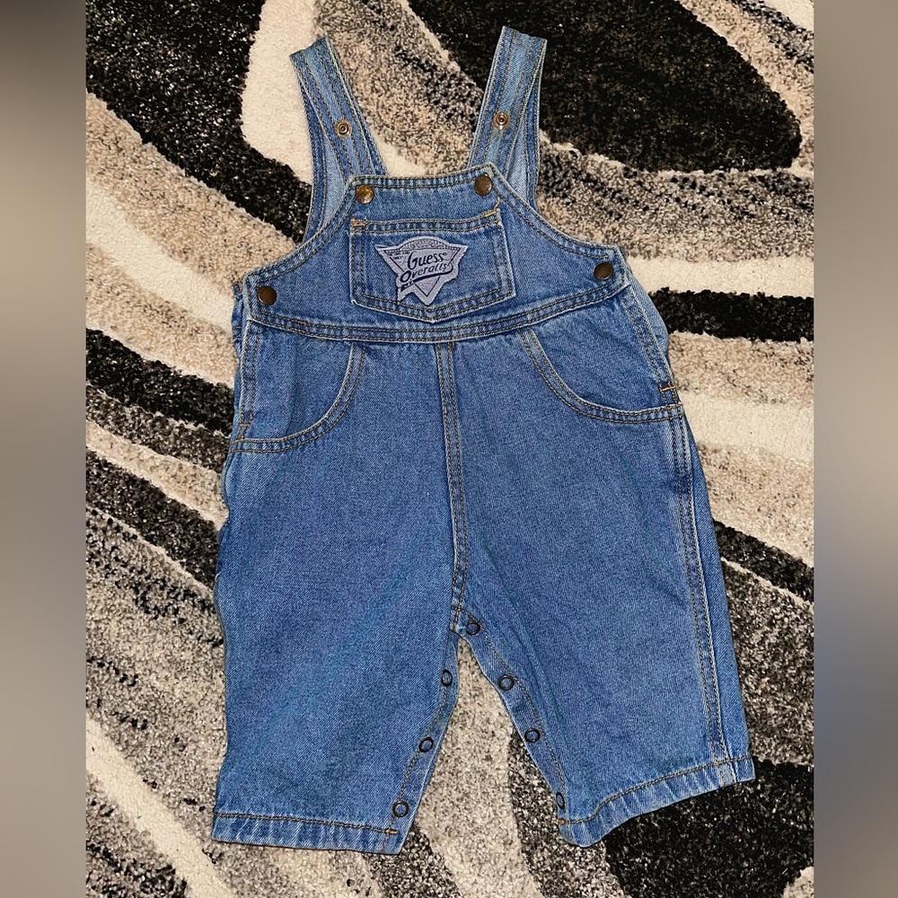 Vintage guess baby overalls